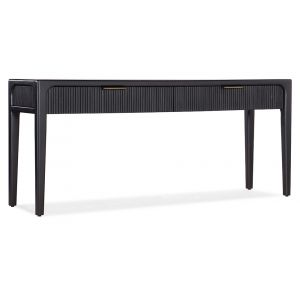 M Furnishings - Archer Tambour Console Table - Black - M22-85400-99