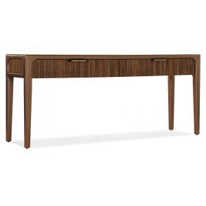 M Furnishings - Archer Tambour Console Table - Chestnut - M22-85400-85