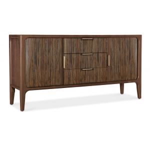 M Furnishings - Archer Tambour Sideboard - Chestnut - M22-85410-85