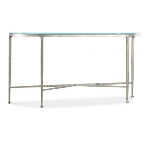 M Furnishings - Cora Glass Top Console Table - M14-80151-95