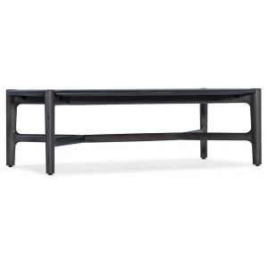 M Furnishings - Harlow Soft Rectangle Coffee Table - Black - M03-80110-99