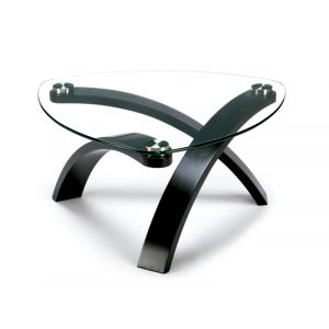 Magnussen - Allure Wood and Glass Pie Shaped Cocktail Table - T1396-65