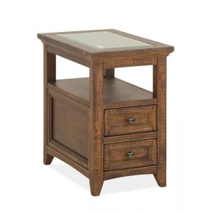 Magnussen - Bay Creek Chairside End Table in Toasted Nutmeg - T4398-10