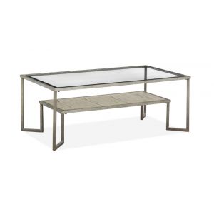 Magnussen - Bendishaw Rectangular Cocktail Table in Coventry Grey - T4985-43