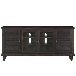 Magnussen - Calistoga Rustic Weathered Charcoal Entertainment Console - E2590-05