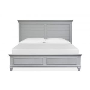 Magnussen - Charleston Complete California King Panel Bed - Grey - B5611-74GY