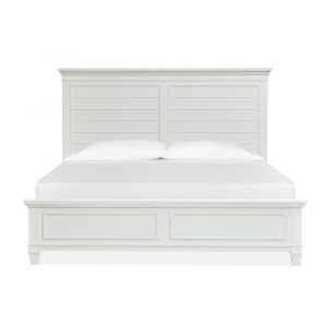 Magnussen - Charleston Complete King Panel Bed - White - B5611-64WH