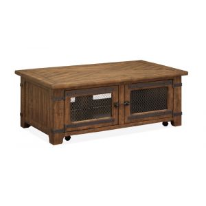 Magnussen - Chesterfield Top Storage Cocktail Table With Casters - T4717-50