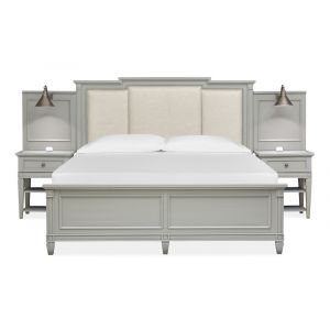 Magnussen - Glenbrook Complete Queen Wall Bed w/Upholstered HB - B5668-55B