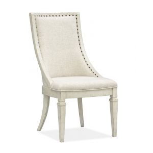 Magnussen - Newport Wood Dining Arm Chair w/Upholstered Seat & Back (Set of 2)  - D5430-73