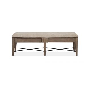 Magnussen - Paxton Place  Bench w/Upholstered Seat - D4805-68