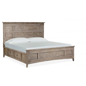 Magnussen - Paxton Place Complete Cal. King Panel Bed with Storage Rails - B4805-75