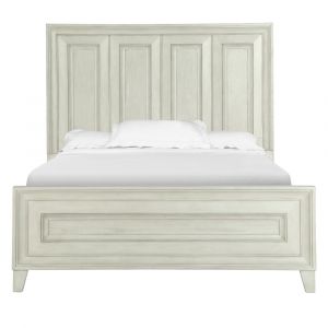 Magnussen - Raelynn Cal. King Panel Bed in Weathered White - B4220-74