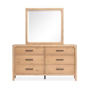 Magnussen - Somerset Double Drawer Dresser with Landscape Mirror - B5684-2240