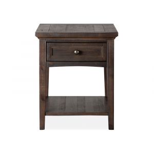 Magnussen - Westley Falls Rectangular End Table in Graphite - T4399-03