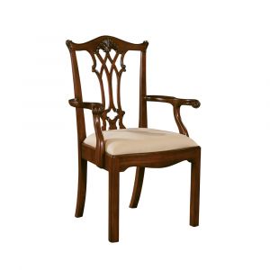 Maitland Smith - Connecticut Regency Mahogany Arm Chair - 8103-41