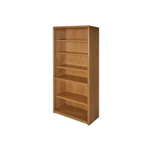 Martin Furniture - Contemporary Bookcase with 6 Shelves - OB3670/X