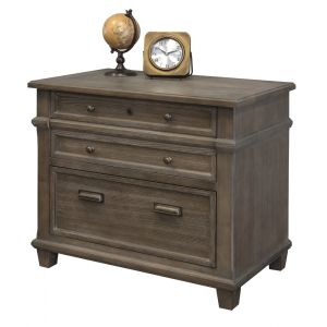 Martin Furniture - Carson Wood Lateral File, Gray - IMCA450