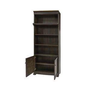 Martin Furniture - Sonoma Center Executive Tall Bookcase, Fully Assembled, Brown - IMSA4094C