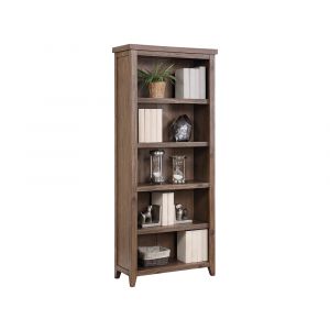 Martin Furniture - Soho Farmhouse Open Wood Bookcase, Brown - IMWR3072C