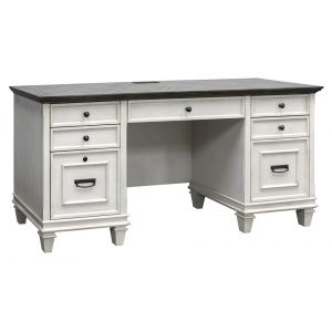 Martin Furniture - Hartford Wood Credenza, White - IMHF689W