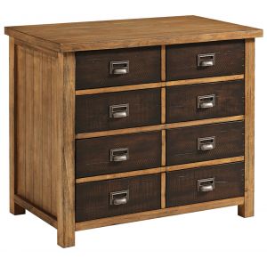 Martin Furniture - Heritage Wood Lateral File With Legal/Letter File Drawer, Brown - IMHE450