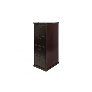 Martin Furniture - Huntington Club Four Drawer File Cabinet, Cherry - HCR204/D