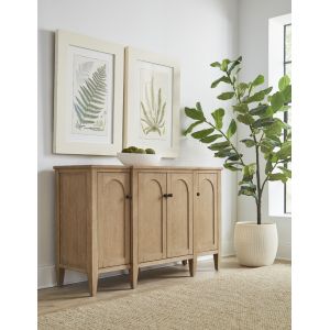 Martin Furniture - Laurel - Modern Wood Console, Wood Accent Cabinet, Entryway Console, Fully Assembled, Light Brown - IMLR669