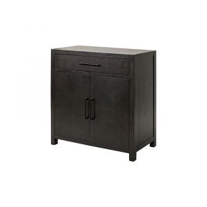 Martin Furniture - Montclair - Modern Wood Kitchen Dining Cabinet, Bar Storage, Black - IMMO340