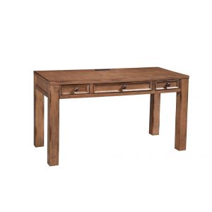 Martin Furniture - Coco Rustic Wood Writing Desk, Brown - IMCC384