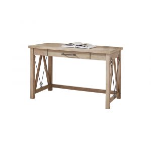 Martin Furniture - Soho Rustic Wood Writing Desk, Light Brown - IMED384