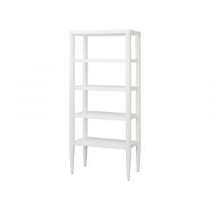 Martin Furniture - Shasta - Contemporary Open Etagere, Office Etagere, Accent Etagere, White - IMSH3676