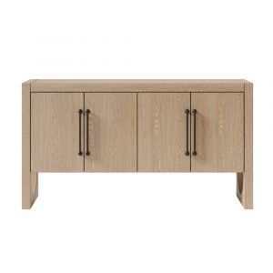 Martin Furniture - Canyon Drive - Modern Wood Sideboard, Office Storage, TV Stand, Entertainment Console, Storage Cabinet, Fully Assembled, Light Brown - IMCD370