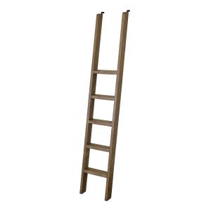 Martin Furniture - Stratton - Traditional Decorative Wooden Ladder, Brown - IMST402