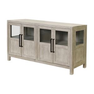 Martin Furniture - Winslow - Modern Wood Farmhouse Sideboard, Dining Storage, TV Stand, Entertainment Console, Fully Assembled, Brown - IMWI370