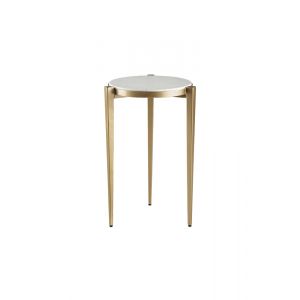 Martin Svensson Home  - Billie Tri-Leg Genuine Marble Top Accent Table - 3707416