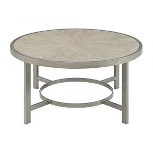 Martin Svensson Home - Corfu Wood and Metal Round Coffee Table - 8150124