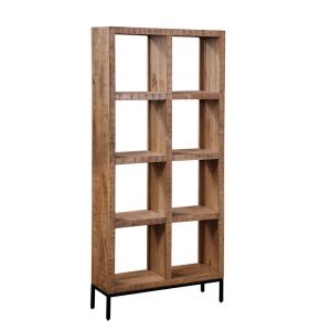 Martin Svensson Home - Jordan Natural Brown Wood Etagere Bookcase - 37150168