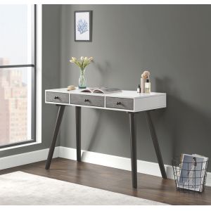 Martin Svensson Home -  Mid Century Modern Vanity/Desk White, Grey, Black  - 6808928