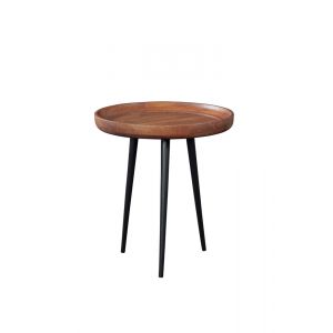 Martin Svensson Home - Venice Round Tray Top End Table, Mango Brown - 8706137