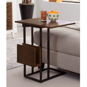 Martin Svensson Home - Wrexham Amber Brown Wood Flip Top Coffee Table - 3901211