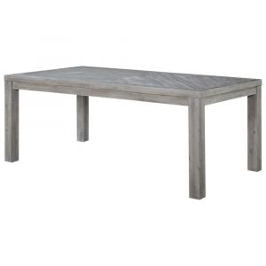 Modus Furniture - Alexandra Solid Wood Rectangular Dining Table in Rustic Latte - 5RS361