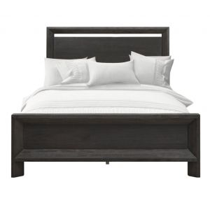 Modus Furniture - Chloe Queen-Size Solid Wood Bed in Basalt Grey - 3JU5H5