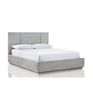 Modus Furniture - Destination Full-Size Panel Bed in Cotton Grey - DEZ7H4
