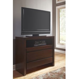 Modus Furniture - Element Media Chest in Chocolate Brown - 4G2289