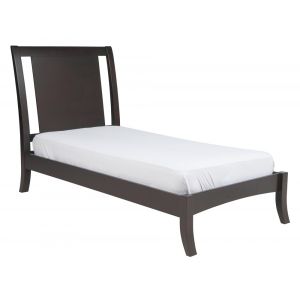 Modus Furniture - Nevis Full Size Low Profile Sleigh Bed in Espresso - NV23L4
