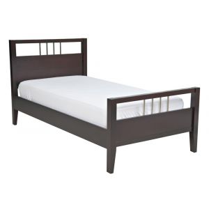 Modus Furniture - Nevis Full Size Platform Bed in Espresso - NV23F4