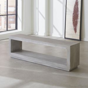 Modus Furniture - Oxford Bench in Mineral - AZBX65