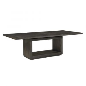 Modus Furniture - Oxford Rectangular Dining Table in Basalt Grey - AZU561