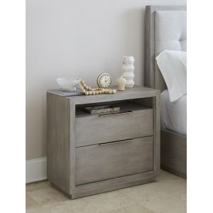 Modus Furniture - Oxford Two-Drawer Nightstand in Mineral - AZBX81